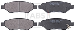 A.B.S. 38428 - Bremsbelagsatz, Scheibenbremse
