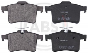 A.B.S. 37819 - Bremsbelagsatz, Scheibenbremse