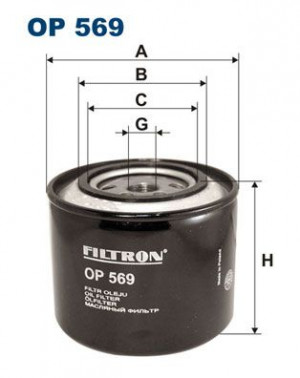 FILTRON OP569 - Ölfilter