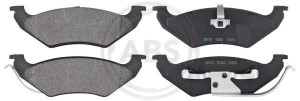 A.B.S. 38715 - Bremsbelagsatz, Scheibenbremse