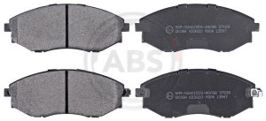 A.B.S. 37699 - Bremsbelagsatz, Scheibenbremse