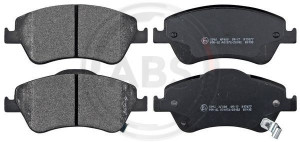 A.B.S. 37620 - Bremsbelagsatz, Scheibenbremse