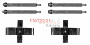 METZGER 109-1713 - Zubehörsatz, Scheibenbremsbelag