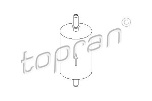 TOPRAN 207024 - Kraftstofffilter