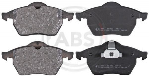 A.B.S. 36897 - Bremsbelagsatz, Scheibenbremse