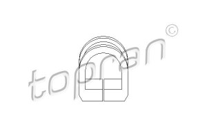 TOPRAN 102803 - Lagerung, Lenkgetriebe
