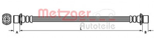 METZGER 4110788 - Bremsschlauch