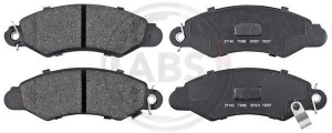 A.B.S. 37140 - Bremsbelagsatz, Scheibenbremse