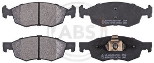 A.B.S. 37286 - Bremsbelagsatz, Scheibenbremse