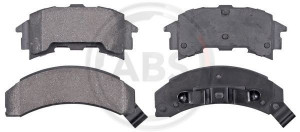 A.B.S. 38262 - Bremsbelagsatz, Scheibenbremse