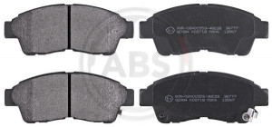 A.B.S. 36777 - Bremsbelagsatz, Scheibenbremse