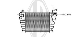 DIEDERICHS DCA1080 - Ladeluftkühler