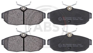 A.B.S. 37663 - Bremsbelagsatz, Scheibenbremse