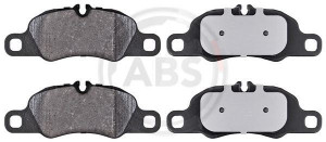 A.B.S. 37782 - Bremsbelagsatz, Scheibenbremse