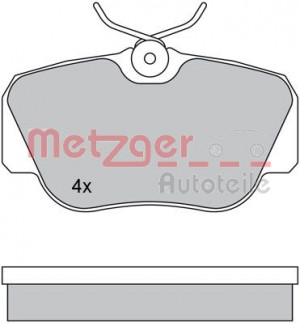 METZGER 1170266 - Bremsbelagsatz, Scheibenbremse