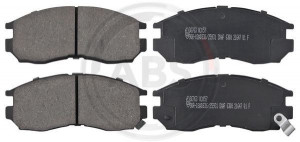 A.B.S. 36763 - Bremsbelagsatz, Scheibenbremse