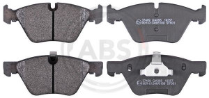 A.B.S. 37409 - Bremsbelagsatz, Scheibenbremse