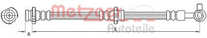 METZGER 4110847 - Bremsschlauch