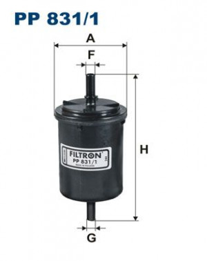 FILTRON PP831/1 - Kraftstofffilter