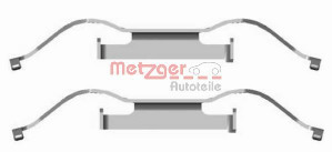 METZGER 109-1681 - Zubehörsatz, Scheibenbremsbelag