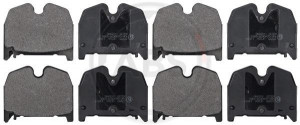 A.B.S. 37455 - Bremsbelagsatz, Scheibenbremse