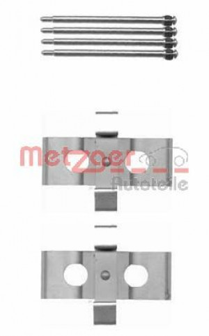 METZGER 109-1635 - Zubehörsatz, Scheibenbremsbelag