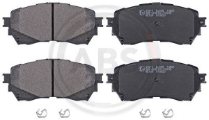 A.B.S. 37977 - Bremsbelagsatz, Scheibenbremse