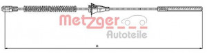 METZGER 11.5754 - Seilzug, Feststellbremse