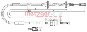METZGER 18.6112 - Seilzug, Kupplungsbetätigung