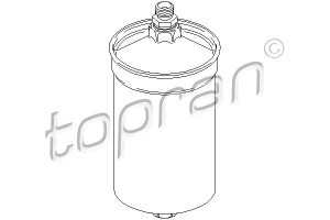 TOPRAN 400884 - Kraftstofffilter