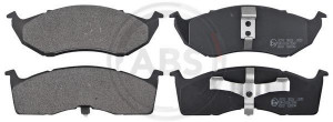 A.B.S. 38730 - Bremsbelagsatz, Scheibenbremse