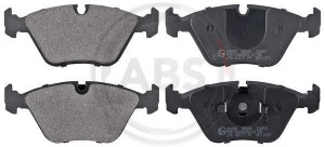 A.B.S. 36650 - Bremsbelagsatz, Scheibenbremse