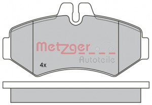 METZGER 1170274 - Bremsbelagsatz, Scheibenbremse