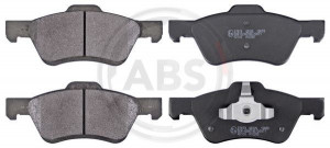 A.B.S. 37673 - Bremsbelagsatz, Scheibenbremse