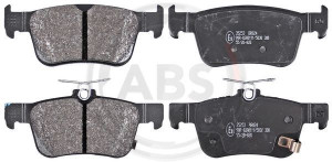 A.B.S. 35253 - Bremsbelagsatz, Scheibenbremse