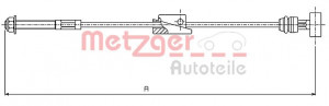 METZGER 10.5415 - Seilzug, Feststellbremse