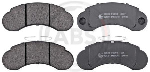 A.B.S. 36828 - Bremsbelagsatz, Scheibenbremse