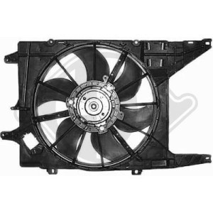 DIEDERICHS 8445511 - Lüfter, Motorkühlung