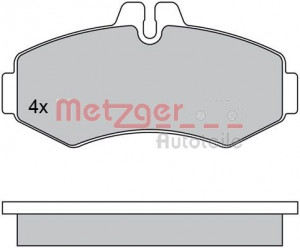 METZGER 1170303 - Bremsbelagsatz, Scheibenbremse