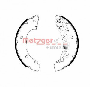 METZGER MG 988 - Bremsbackensatz