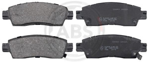A.B.S. 38883 - Bremsbelagsatz, Scheibenbremse