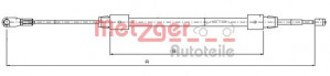 METZGER 10.9321 - Seilzug, Feststellbremse