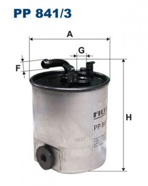 FILTRON PP841/3 - Kraftstofffilter