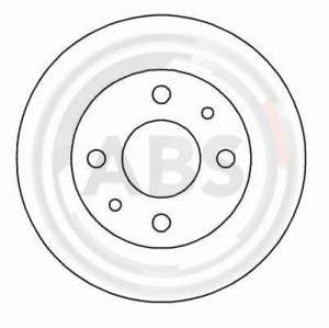 A.B.S. 16595 - Bremsscheibe