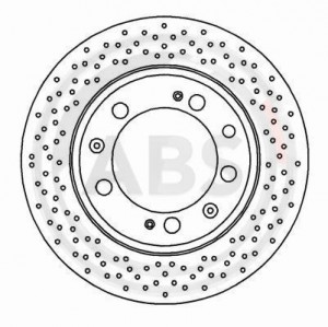A.B.S. 16492 - Bremsscheibe