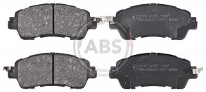 A.B.S. 35107 - Bremsbelagsatz, Scheibenbremse