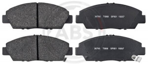 A.B.S. 36780 - Bremsbelagsatz, Scheibenbremse