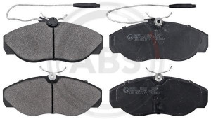 A.B.S. 36883 - Bremsbelagsatz, Scheibenbremse