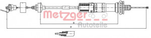 METZGER 11.3059 - Seilzug, Kupplungsbetätigung