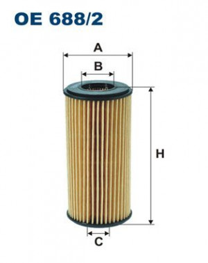 FILTRON OE688/2 - Ölfilter